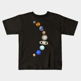 Solar System Planet Planets Kids T-Shirt